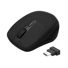 <전자명품관>베이시스 타입C 무선 마우스 양손사용 노트북 태블릿 컴퓨터용 마우스, 블랙