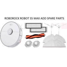 로보락 2020 글로벌 버전 roborock s5 max 로봇 레이저 탐색 진공 청소기, 밝은 회색, 영국
