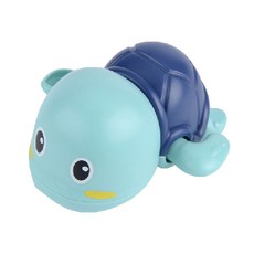 레츠토이 수영하는 거북이 삼총사 유아 목욕놀이 장난감, 1개, 블루