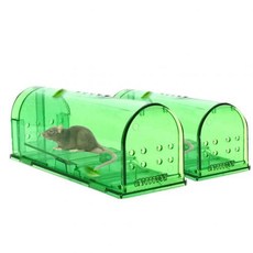 야생 동물 퇴치 망 짐승 덫 그물 버드 스파이크 2pcs 투명 재사용 가능한 마우스 킬, 초록