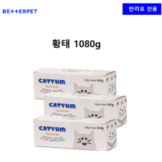 베러펫 캣냠 고양이 습식사료 1080g 대용량