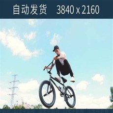 BMX 자전거 묘기자전거 묘기용 꽃자전거 극한 스포츠 데드플라이 4K 고화질 영상영상 소재
